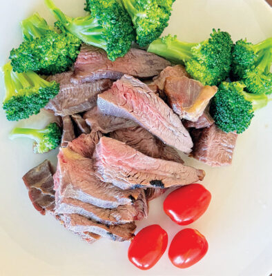 Flavorful flank steak