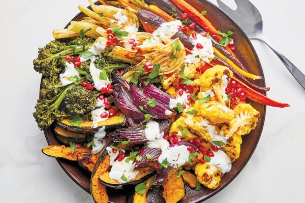 Feast on these colorful roasted veggies