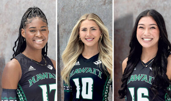 Rainbow Wahine trio capture major Big West awards