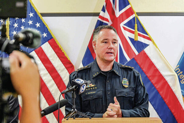 Off the news: Time for Kauai to get new police chief