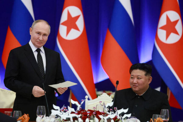 Putin signs into law mutual defense treaty with North Korea