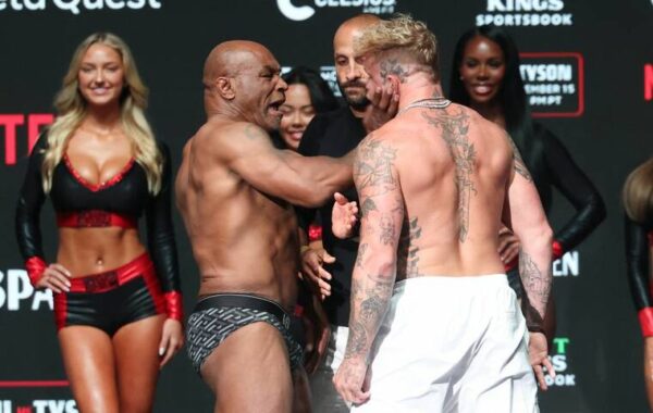 Tyson takes swipe at Paul ahead of highly anticipated fight