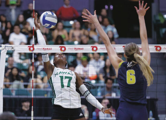 UC Irvine beats Wahine but Hawaii gets No. 2 seed in tourney